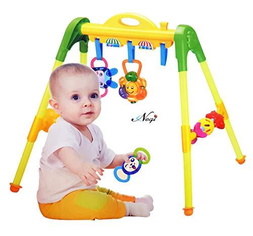 baby play gym with hanging toys