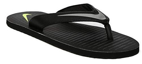 nike men's chroma thong 5 black slippers