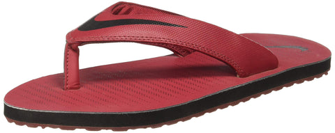 nike red thong flip flop