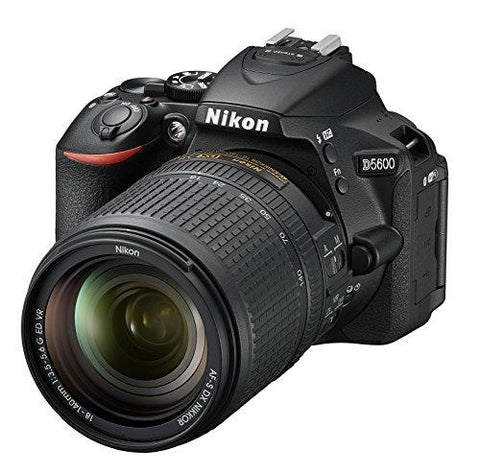 Nikon D5600 with AF-P 18-55 mm + AF-P 70-300 mm VR Kit with Bag and 16GB Memory Card Free