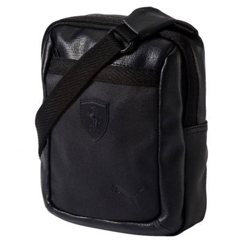 puma black messenger bag