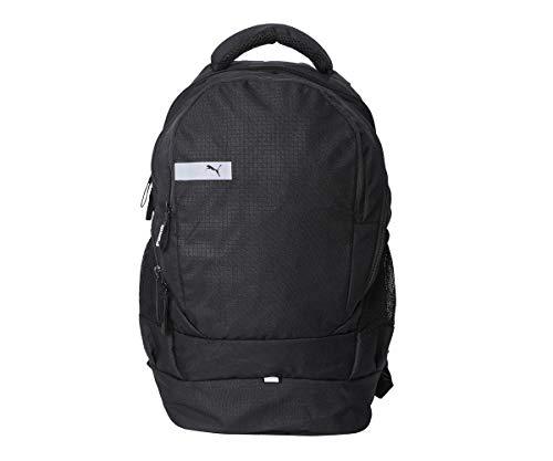 puma unisex black & white backpack