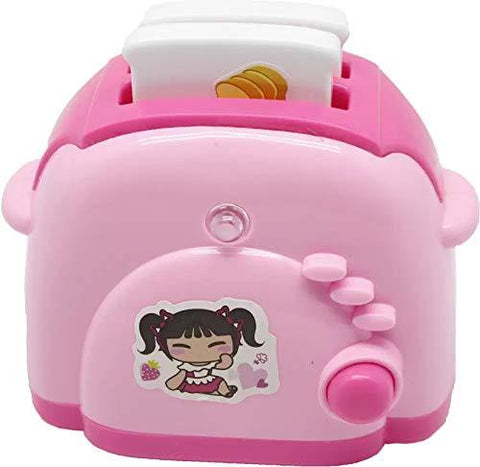 pink toy toaster