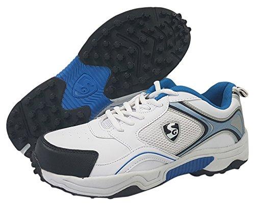SG Club Rubber Spikes Cricket Shoes 