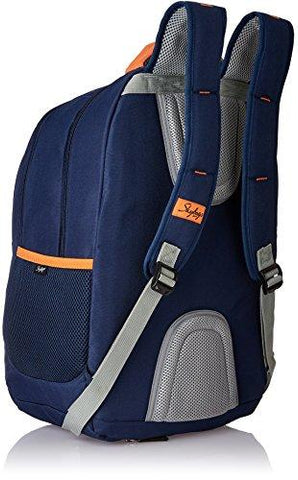 skybags geek 48 ltrs blue laptop backpack