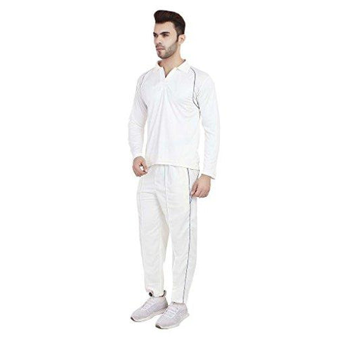 cricket white full dress