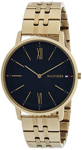 tommy hilfiger analog blue dial men's watch