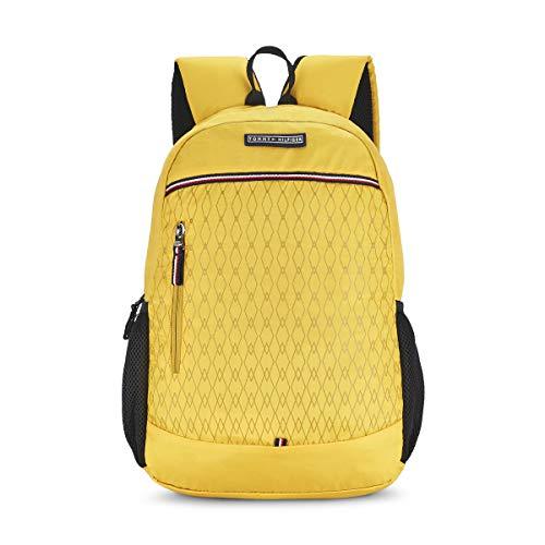 yellow tommy hilfiger backpack