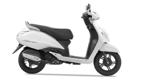 tvs jupiter on road price