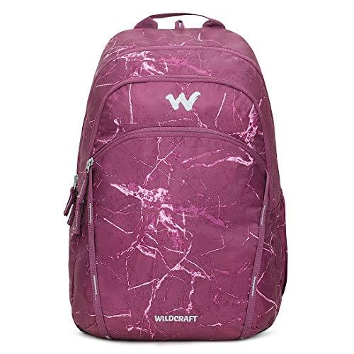 wildcraft purple backpack