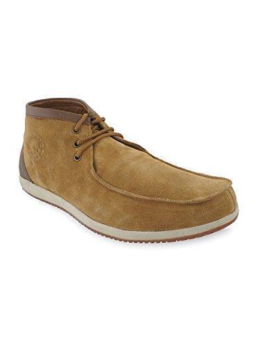 woodland men's leather sneakers