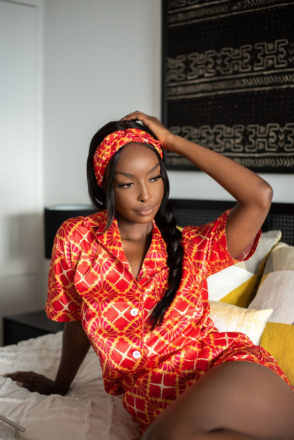 Teeno Loungewear: African Print Loungewear and Accessories