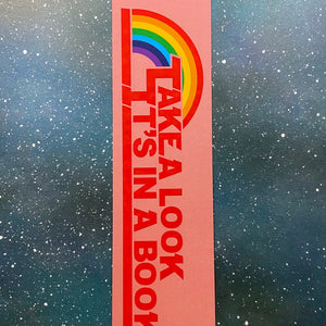 Take a Look It's in a Book- Bookmark - Needle and Grain