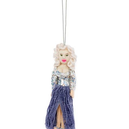 Barbie Ornament — Needle and Grain