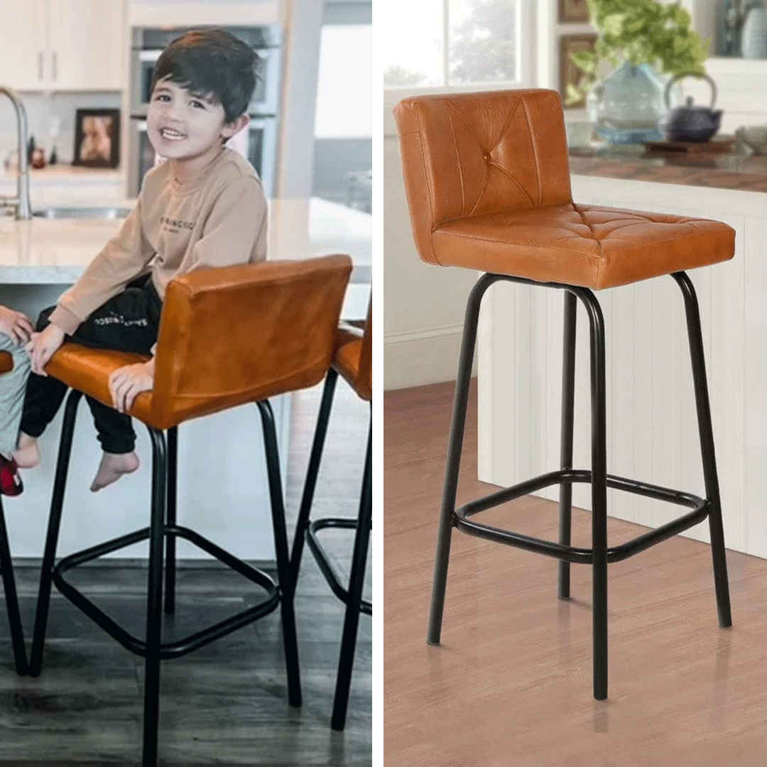 31 Inch Modern Bar Height Chair