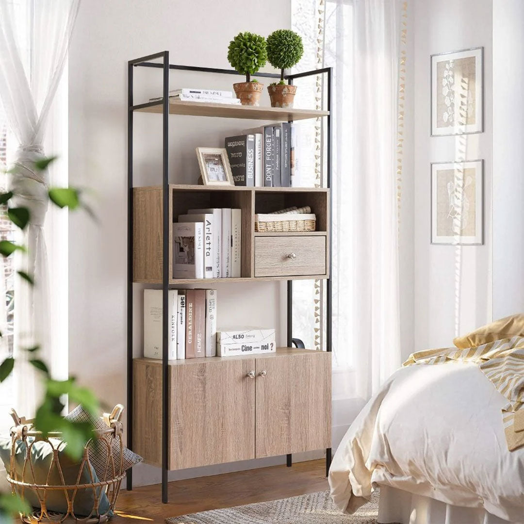 3 Tier Etagere Bookcase with Open Compartment