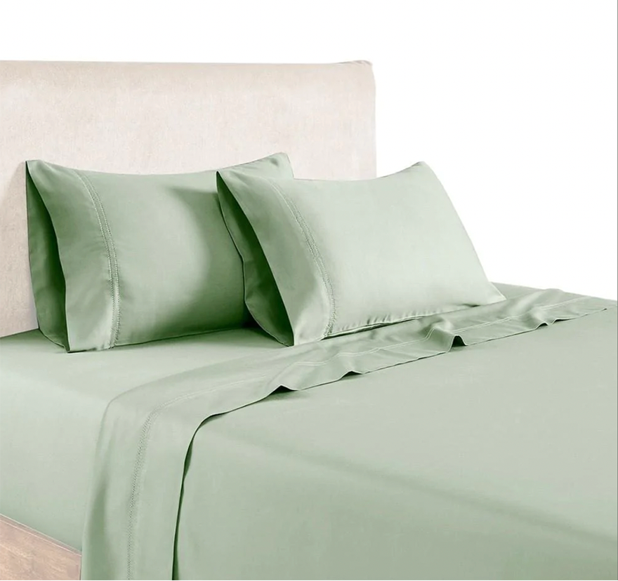 Double Hole Hem 6 Piece King Sheet Set