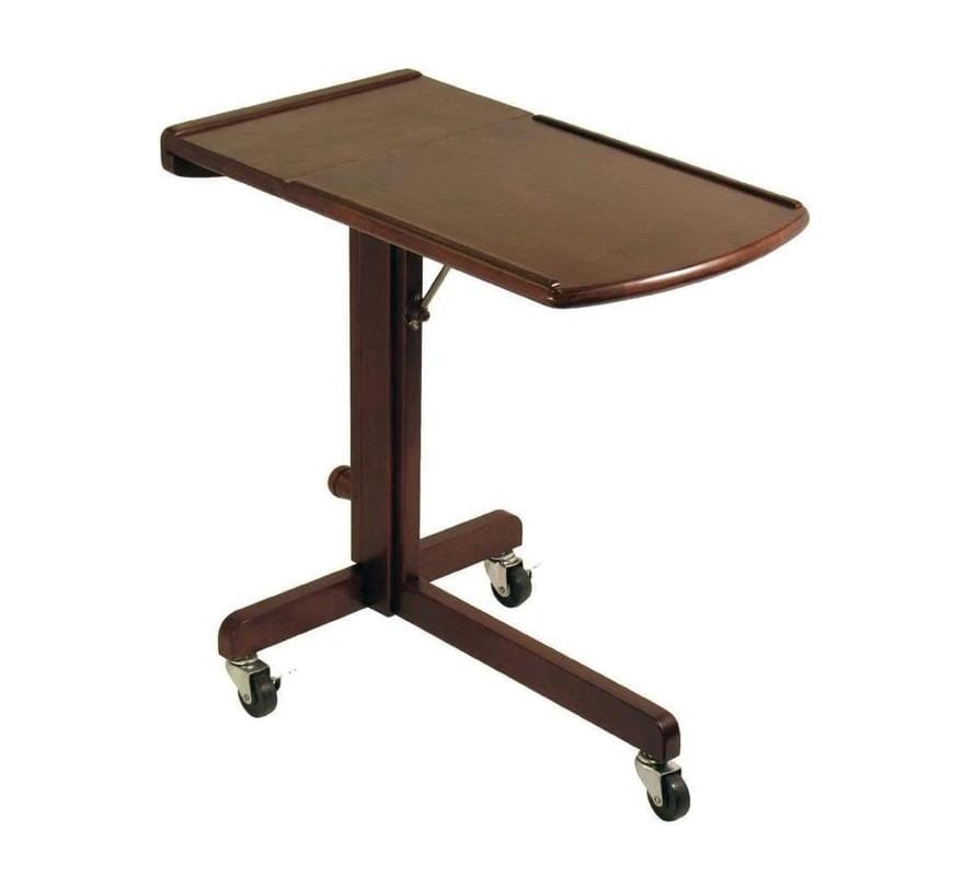 Adjustable Foldable Laptop Cart with Wheels