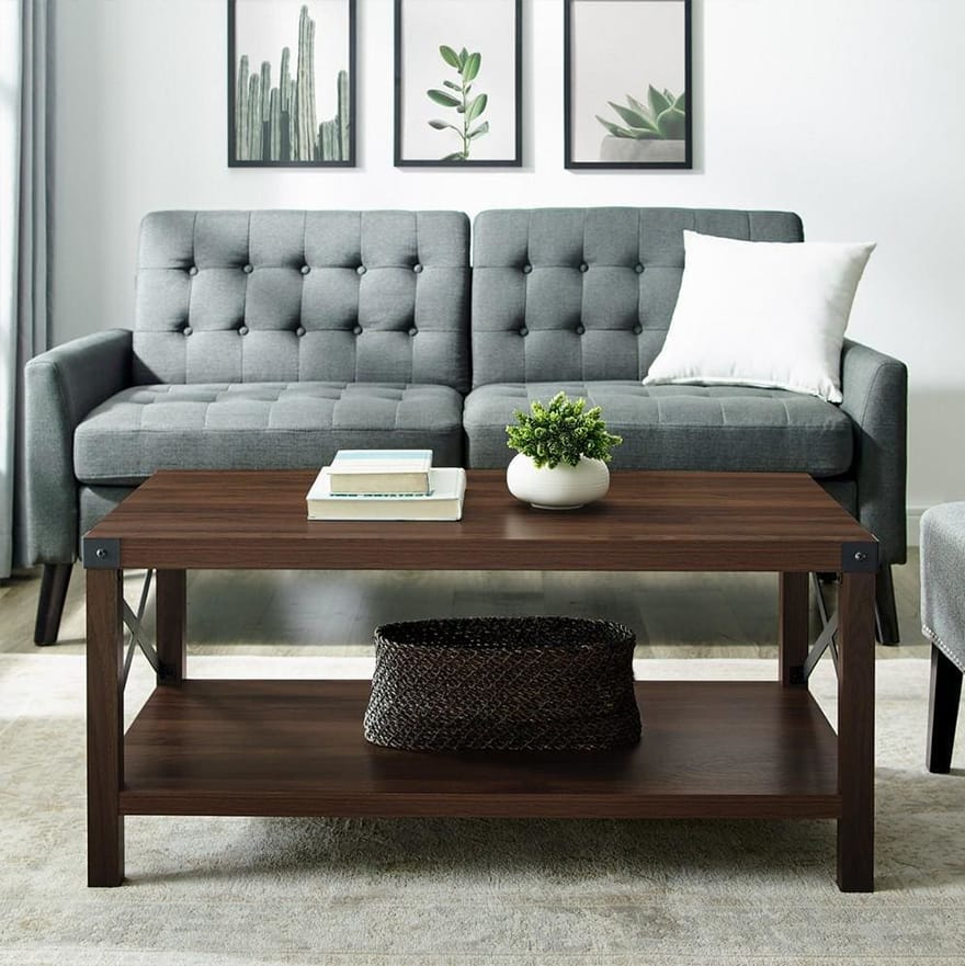 Rustic Wood Coffee Table