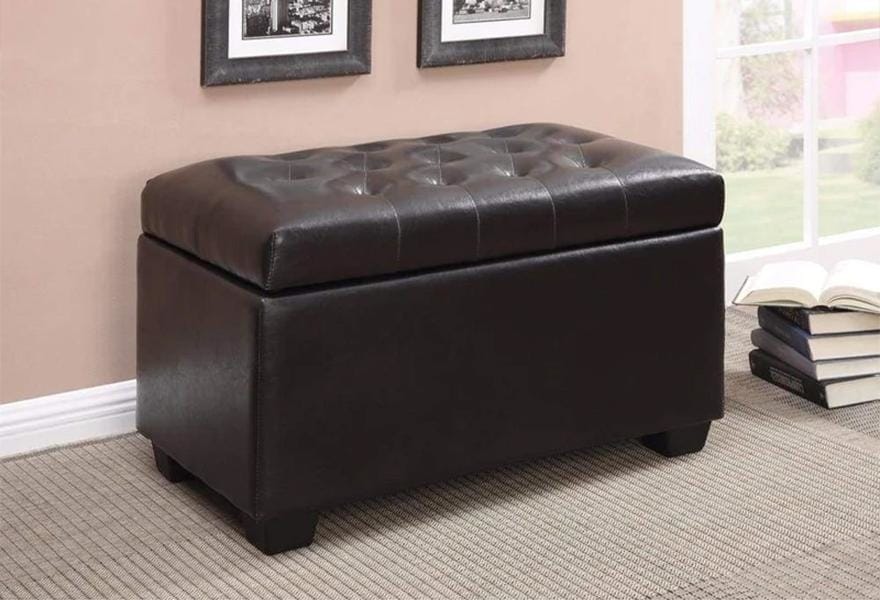 Multifunctional Tufted Storage Ottoman