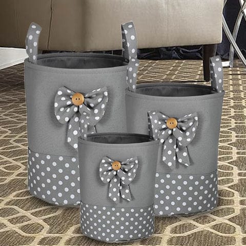 Cute Polyester Storage Set