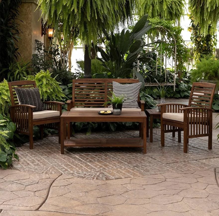 5-Piece Outdoor Chat Set