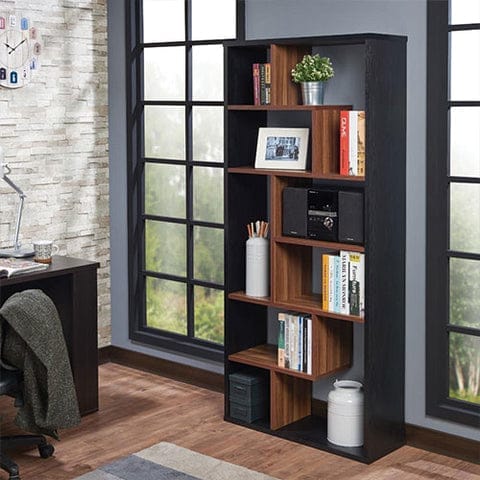 Wooden Rectangular Cube Bookcase