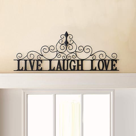 Live laugh Love Metal Wall Decor