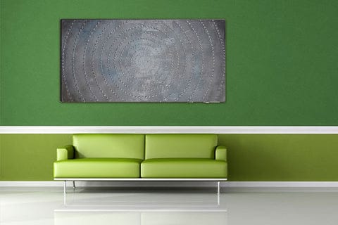 Infinity Hand Painted Wood Wall Art Decor