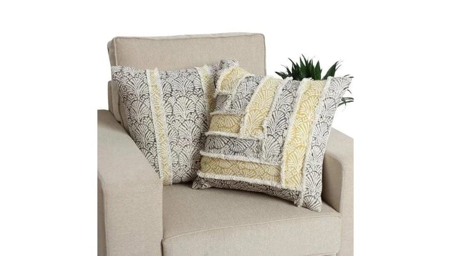 Cotton Hand Woven Pillows with Patch Work