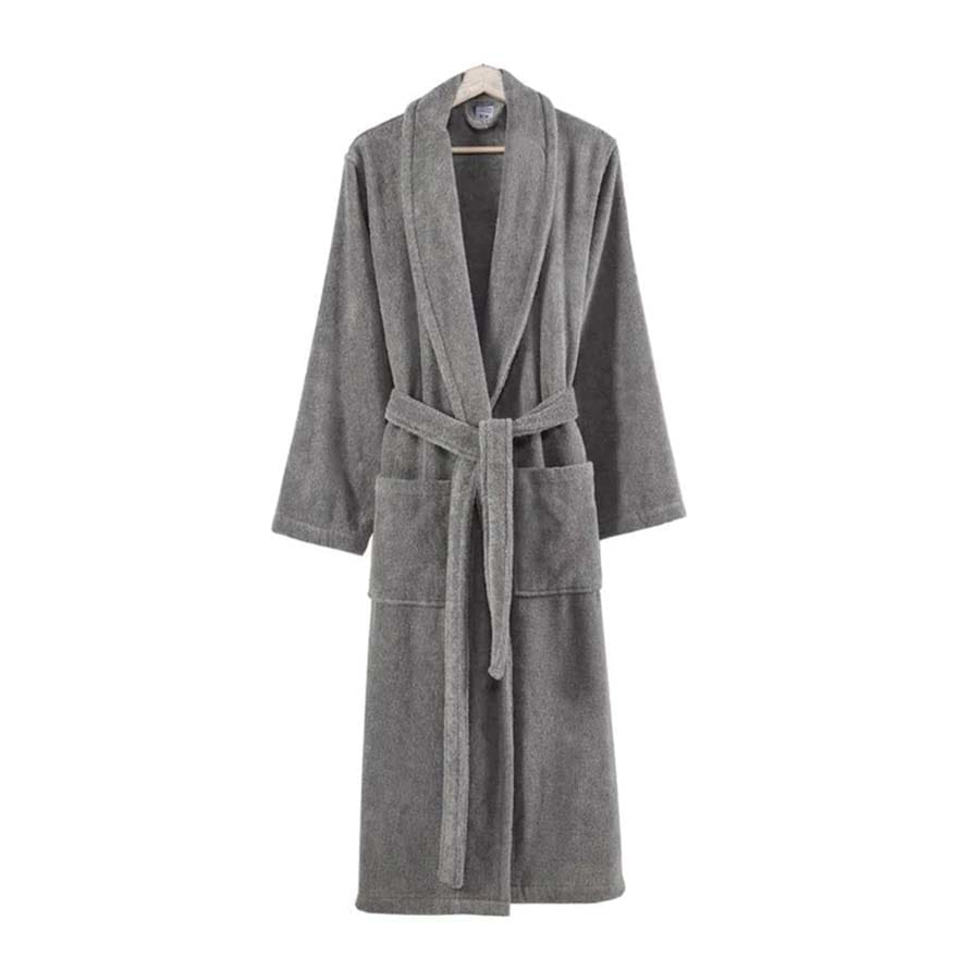 Marseille Shawl Collar Fabric Bathrobe