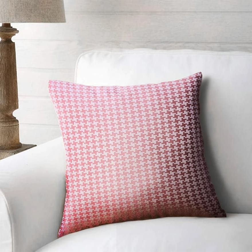 Contemporary Style Set of 2 Throw Pillows