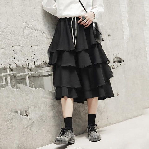 Sōjō Ruffle Skirt