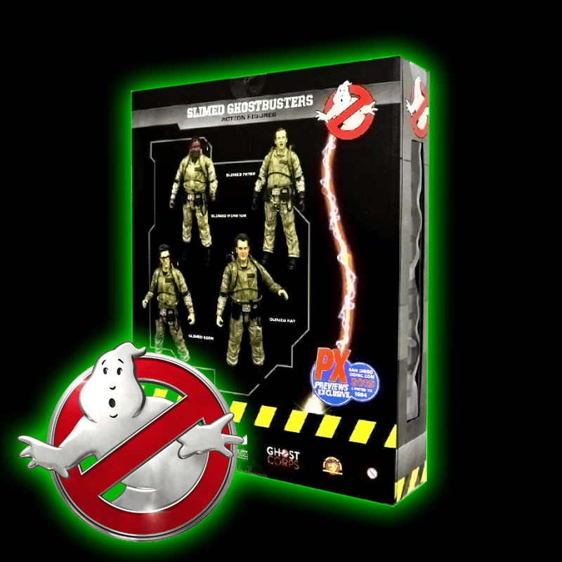 sdcc 2019 ghostbusters action figure box set