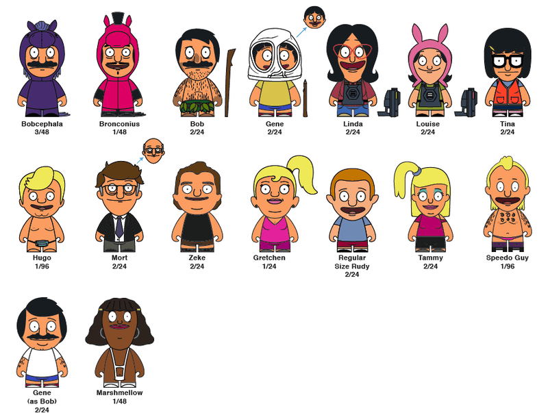 bob's burgers collectible figure pack