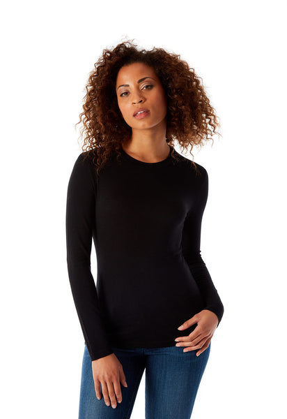 Long Sleeve Fitted Crew – 143