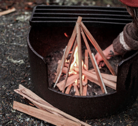 How to light a fire with Firestarters | Abeego Beeswax Wraps