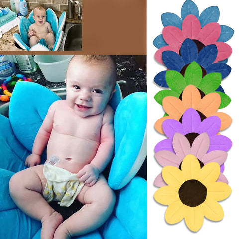 Blooming Flower Shape Bath Cushion Mat Free Insured Shipping