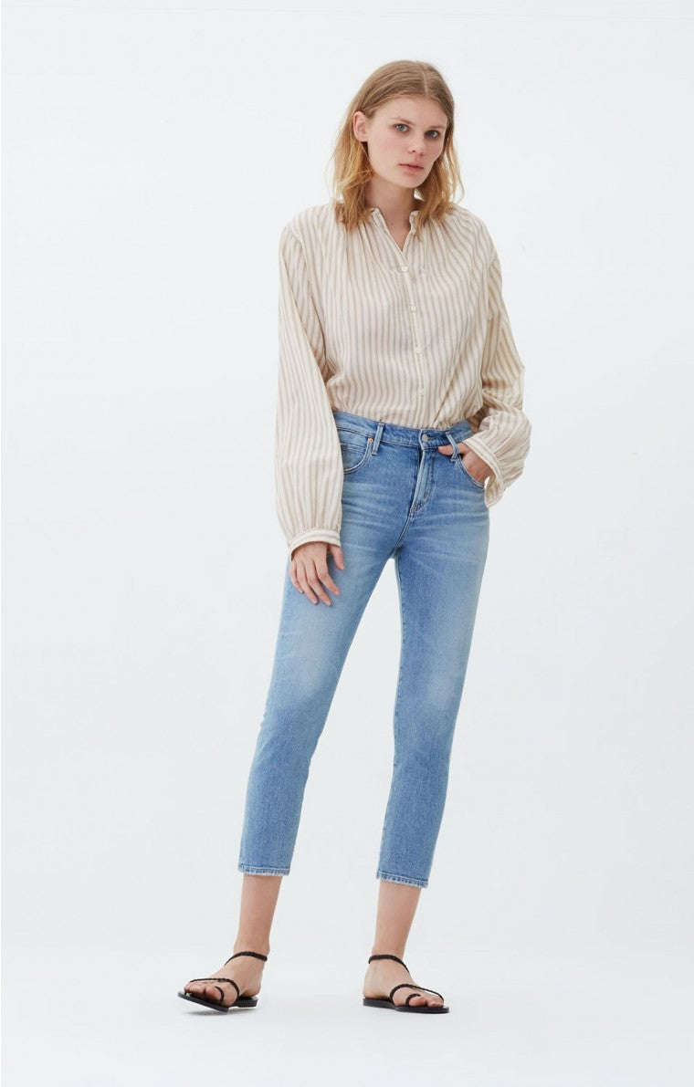 elsa mid rise slim fit crop