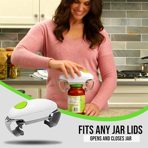 SilverCrate+™ Electric Jar Opener for Easy Opening