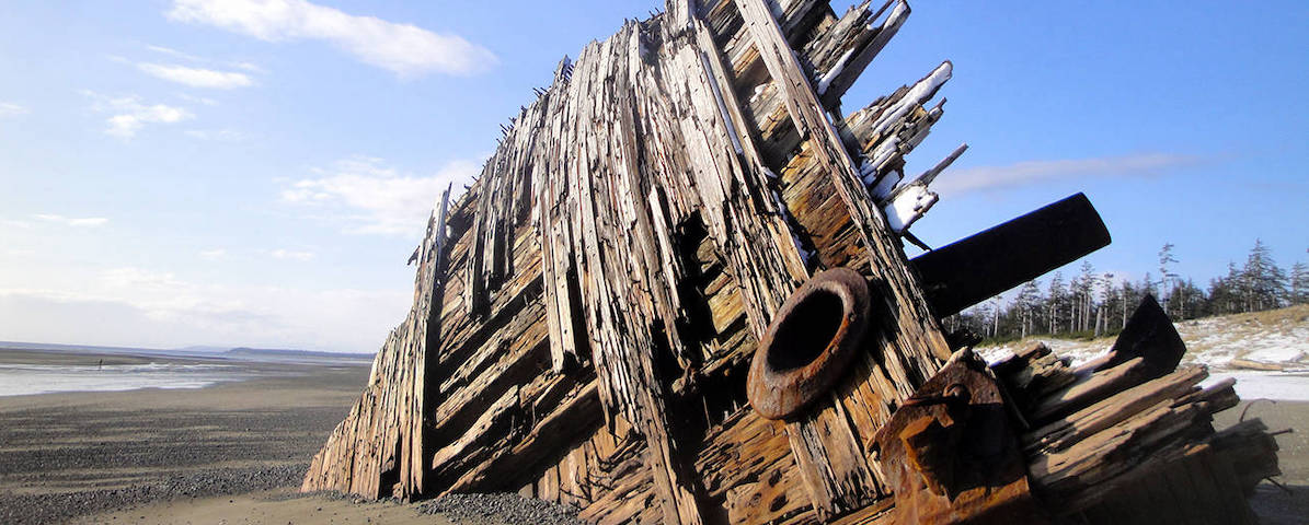 Pesuta Shipwreck Haida Gwaii