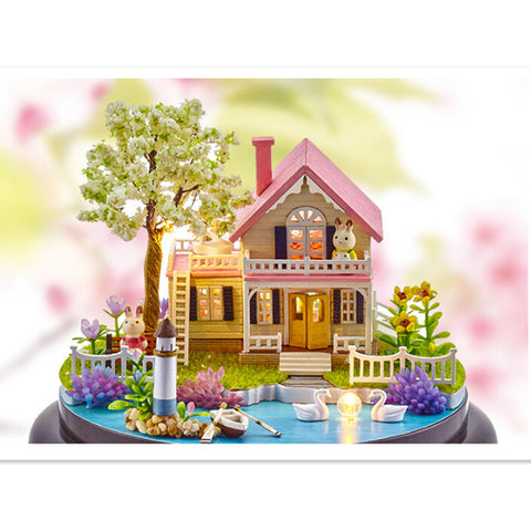 diy miniature mansion