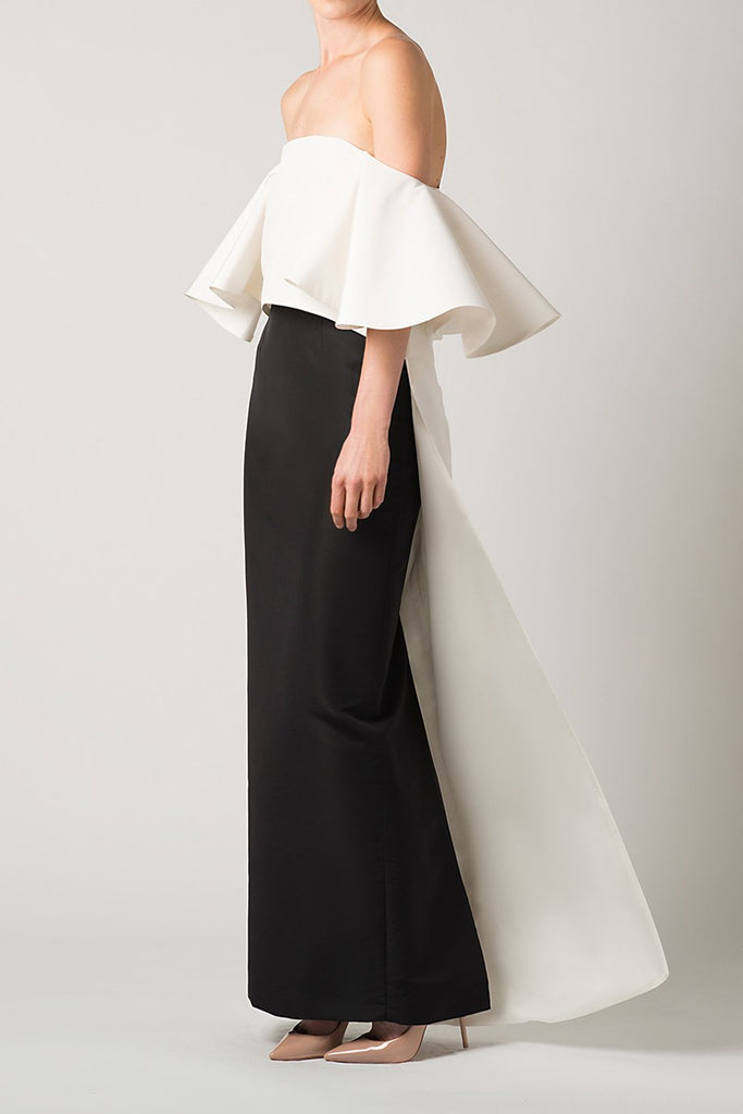 off shoulder cape