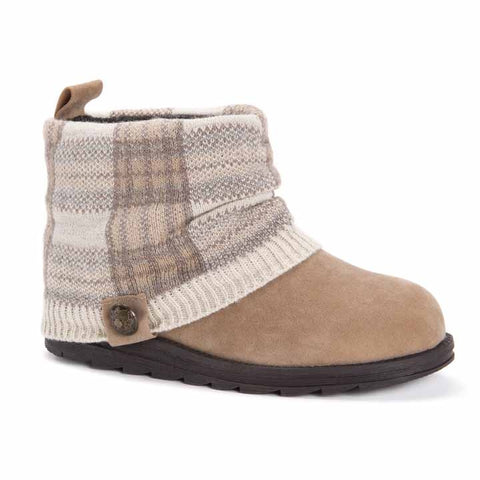 MUK LUKS Women's Patti Boots Beige 8 