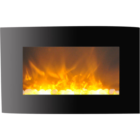 Cambridge Callisto 35 In Wall Mount Electric Fireplace With