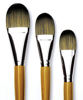Isabey Filbert 6088 Brush Set/ 5 Artist Paint Brushes/ Isabey 