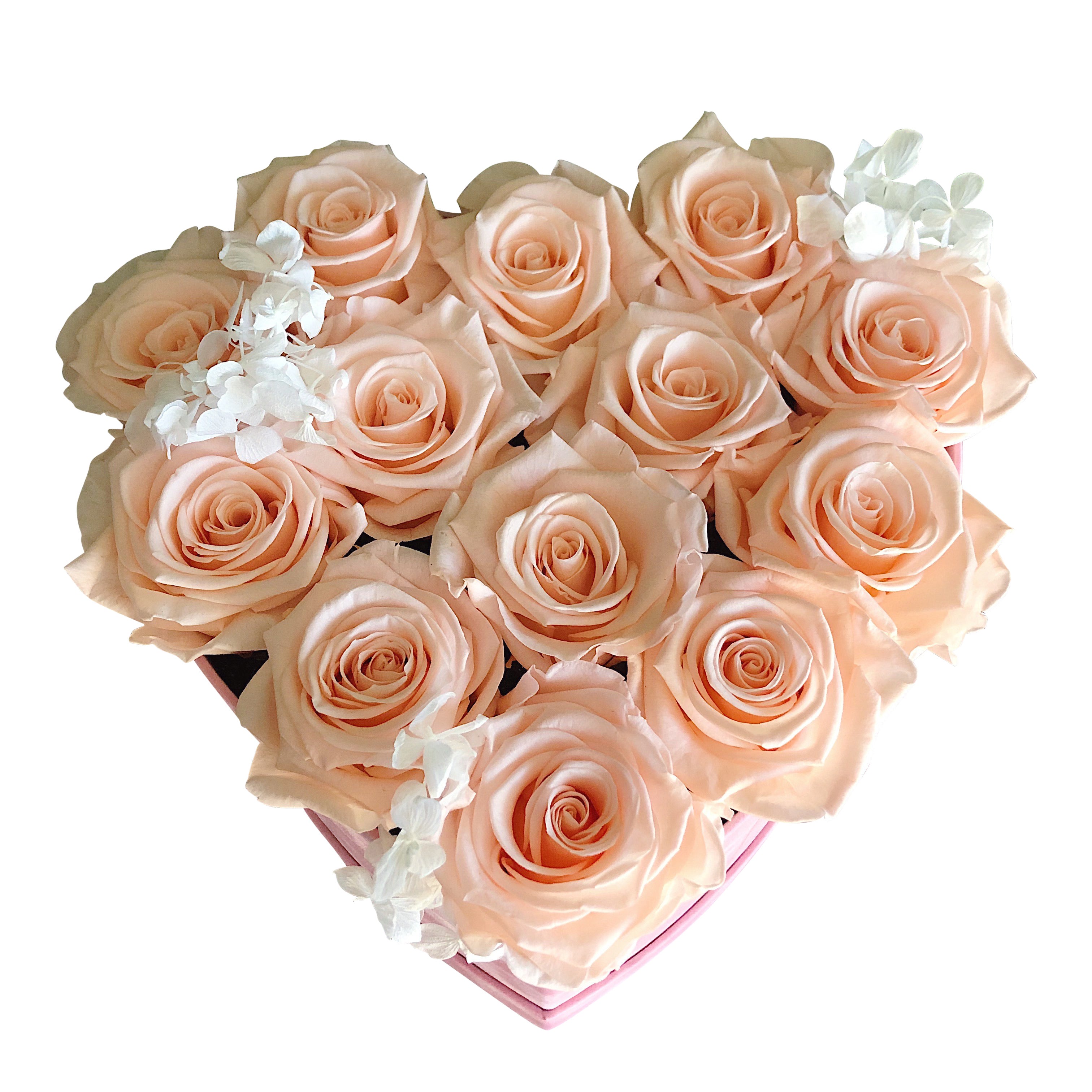 Rosé Blush Signature Heart Special (2 left) – Grand Fleurs