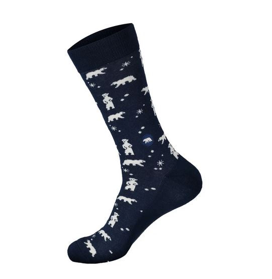 Polar Bear Socks that Protect the Arctic