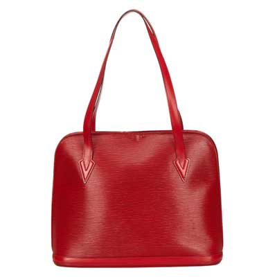 Louis Vuitton Red Epi Sarvanga Crossbody Bag