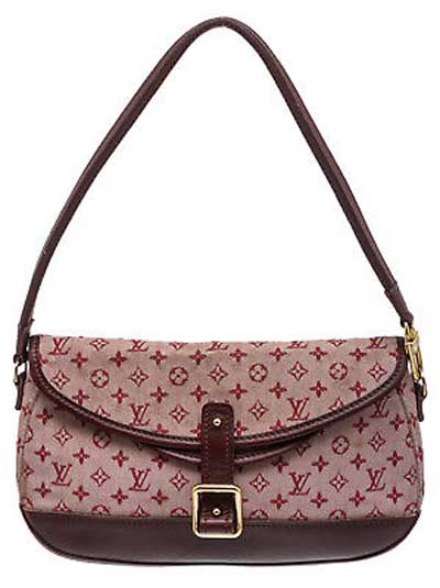Louis Vuitton, Bags, Louis Vuitton Monogram Mini Lin Croisette Speedy 3  French Purse Wallet Rouge